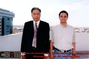 con Isaac Goiz Durán